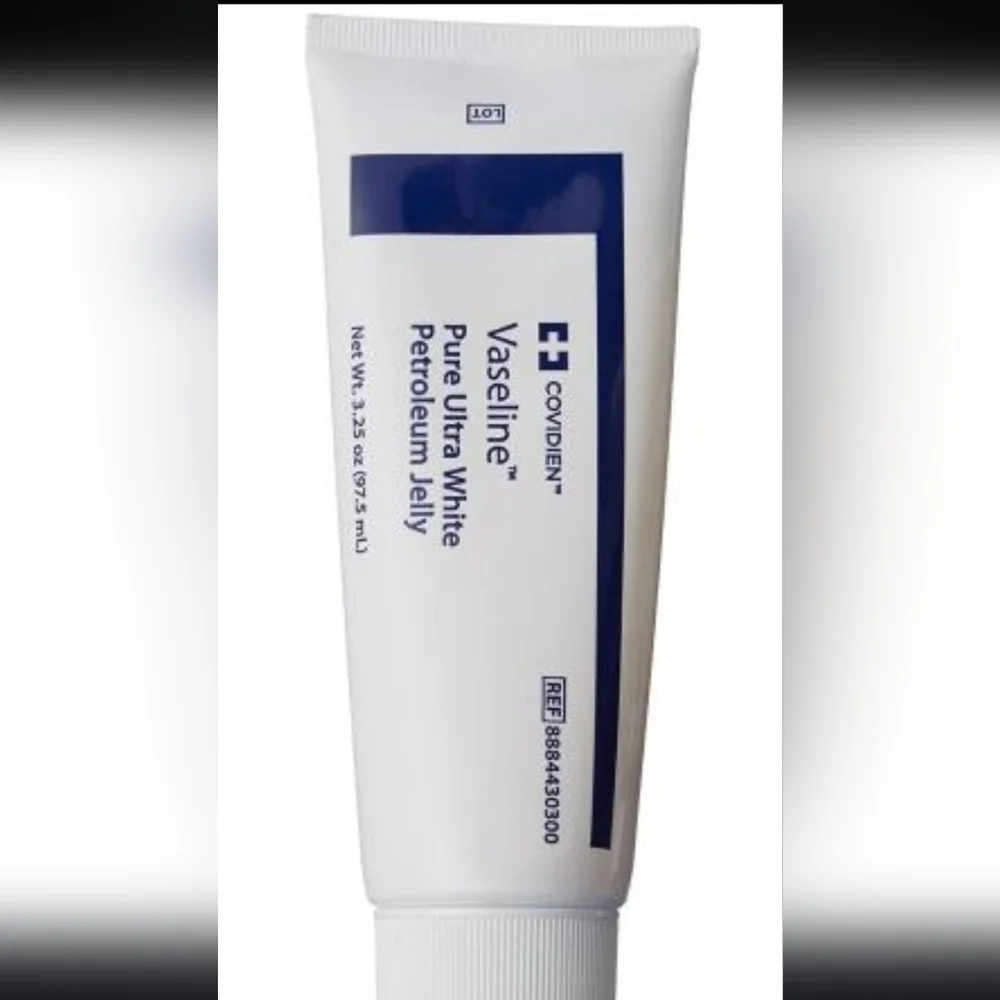 Covidien Vaseline Pure Ultra White Petroleum Jelly Bulk Lot of 7 Tubes